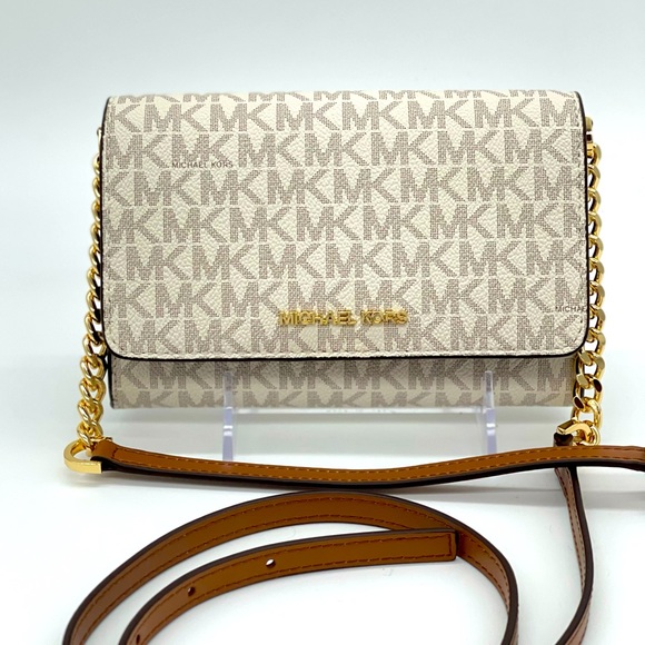 Michael Kors MD MF Phone Xbody Bag Vanilla - Picture 3 of 14